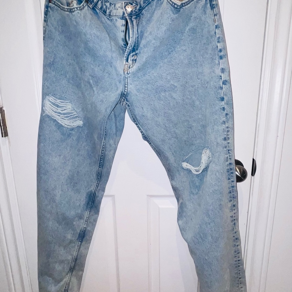 H&M Women's High-Waisted Mom Jeans